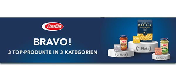 Herzlichen Glückwunsch Barilla